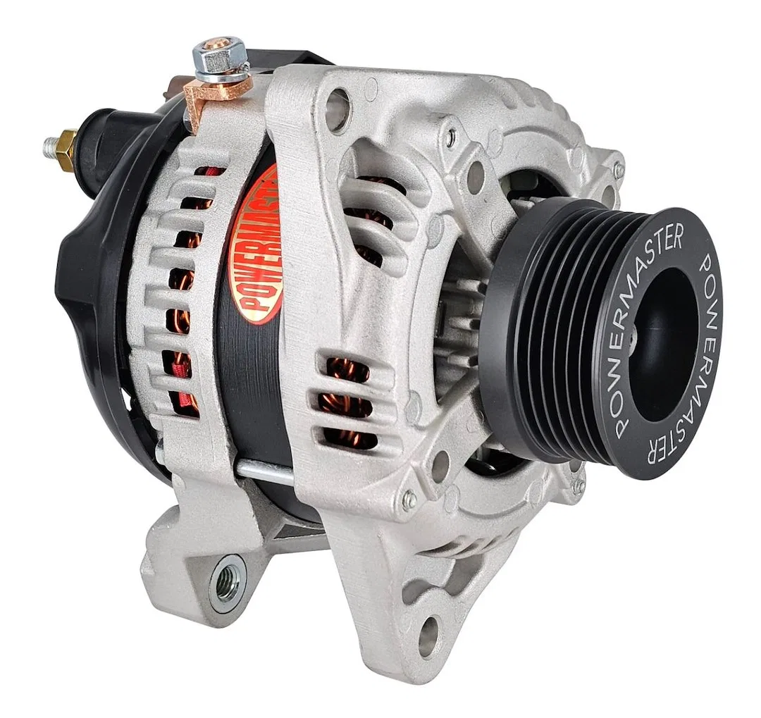 841626-2R – POWERMASTER Alternator/ Generator, Alternator Denso Style 6-Grove Solid Pulley 175 Amp Rear Battery Post ...